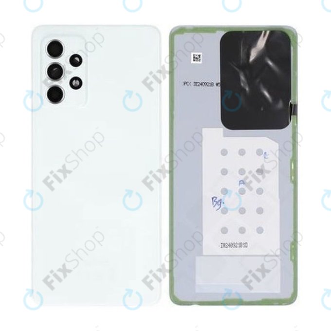 Samsung Galaxy A52s 5G A528B - Akkumulátor Fedőlap (Awesome White) - GH82-26858D Genuine Service Pack