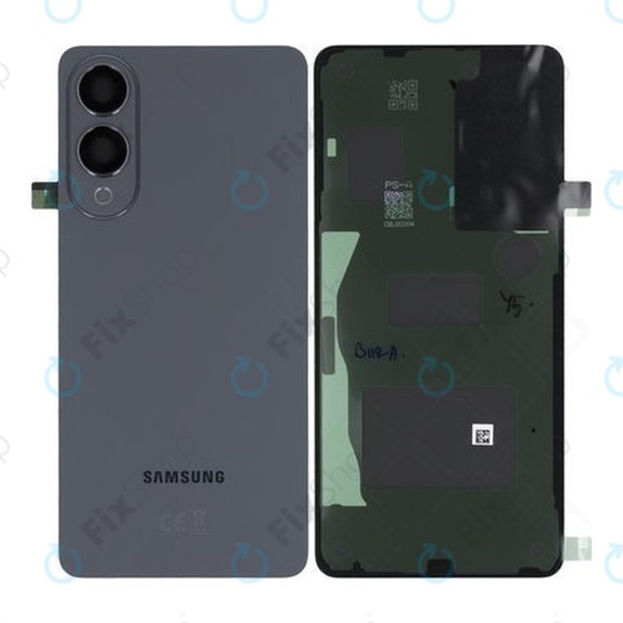 Samsung Galaxy S25 Edge - Akkumulátor Fedőlap (Titanium Jetblack) - GH82-37202C Genuine Service Pack