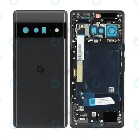 Google Pixel 6 Pro - Hátsó ház (Stormy Black) - G949-00223-01 Genuine Service Pack