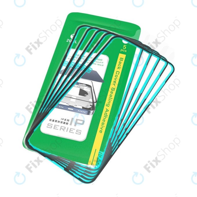 Hátlapi üveg tömítő ragasztó, iPhone 15 Pro, 2UUL BA15P, (5db)