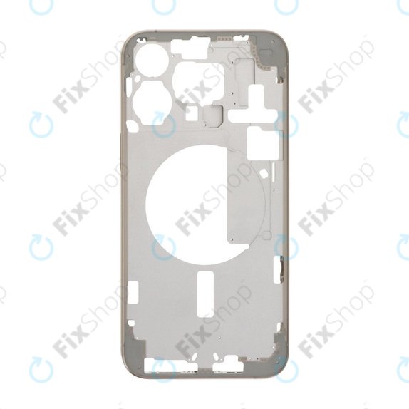 Apple iPhone 15 Pro Max - Középső Keret (Natural Titanium)