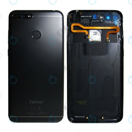 Huawei Honor 7A AUM-L29 - Akkumulátor fedőlap (Black) - 97070TYY Genuine Service Pack