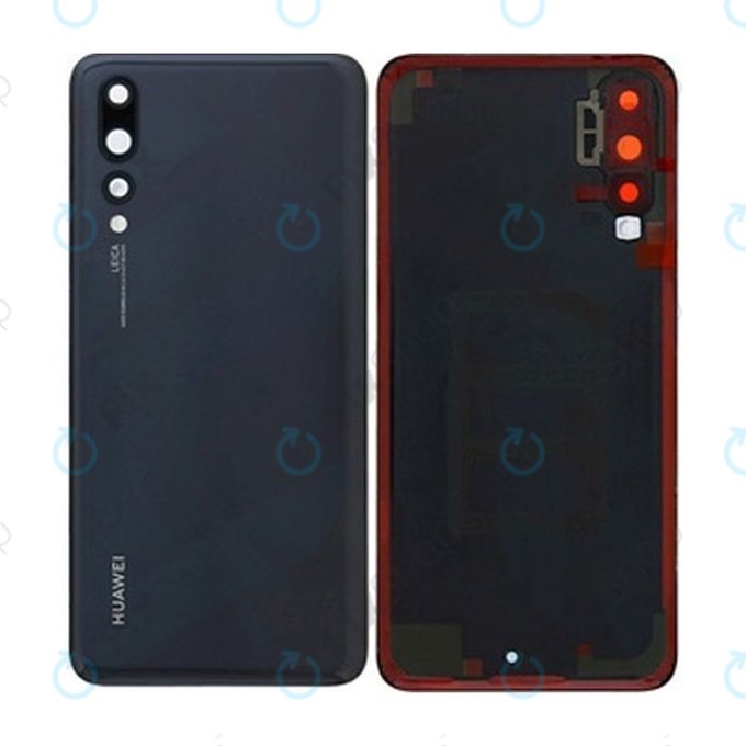 Huawei P20 Pro CLT-L29, CLT-L09 - Akkumulátor fedőlap (Black) - 02351WRR Genuine Service Pack