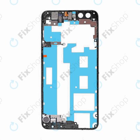 Huawei Honor 8 - Hátsó műanyag keret (Black) - 51661CAU Genuine Service Pack