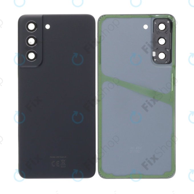 Samsung Galaxy S21 FE G990B - Akkumulátor Fedőlap Komplett (Graphite)