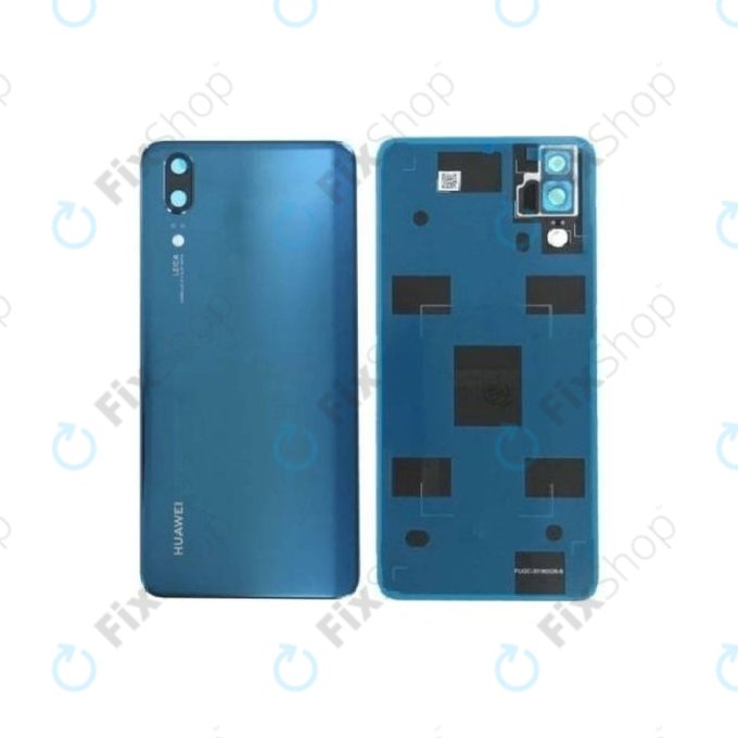 Huawei P20 - Akkumulátor fedőlap (Blue) - 02351WKU Genuine Service Pack