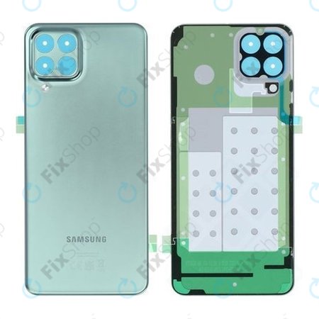 Samsung Galaxy M33 5G M336B - Akkumulátor Fedőlap (Green) - GH82-28444C Genuine Service Pack