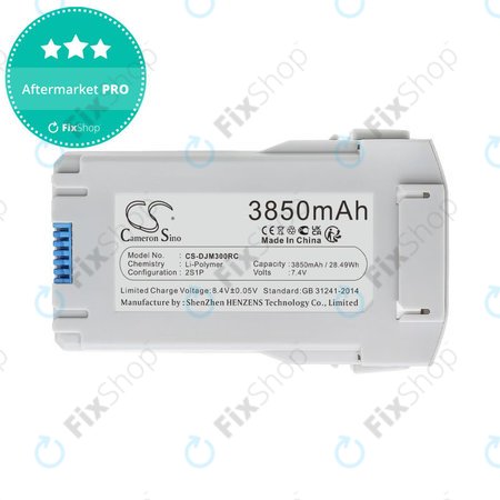 Akkumulátor DJI Mini 3, Mini 3 Pro, Mini 4, Mini 4 Pro, 3850mAh, Li-Pol, 7.4V, BWX162-2453-7.38, HQ