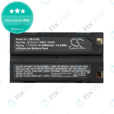 Akkumulátor BCI Capnocheck II Capnograph, 2600mAh, Li-Ion, 7.4V, MCR1821J/1-H, HQ