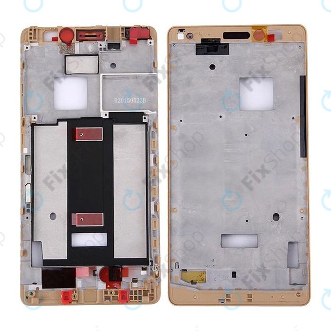 Huawei Mate S - Előlapi Keret (Rózsaszín)