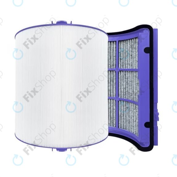 Dyson Purifier-series, Purifier humidifier-series, Hot and Cool Series 360° - HEPA szűrő (Aktív szén)
