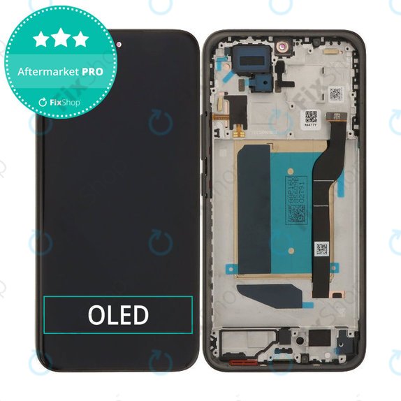 Kijelző OLED Xiaomi Redmi Note 15 Pro+ 5G, Érintőüveg kerettel
