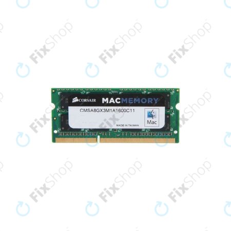 Corsair - RAM SO-DIMM 8GB DDR3L 1600MHz - CMSA8GX3M1A1600C11 Genuine Service Pack