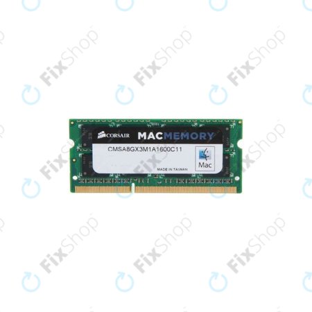 Corsair - RAM SO-DIMM 8GB DDR3L 1600MHz - CMSA8GX3M1A1600C11 Genuine Service Pack