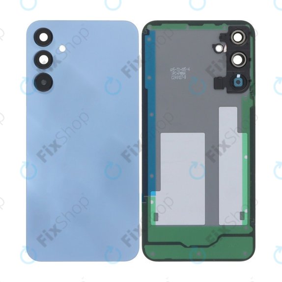 Samsung Galaxy A15, A15 5G A156B - Akkumulátor Fedőlap Komplett (Magical Blue)