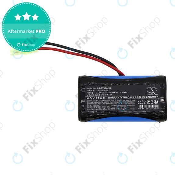 Akkumulátor ETA Verto 1442, 2500mAh, Li-Ion, 7.4V, 1442 00090, HQ