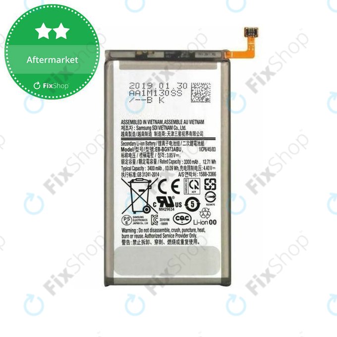 Samsung Galaxy S10 G973F - Akkumulátor EB-BG973ABU 3400mAh