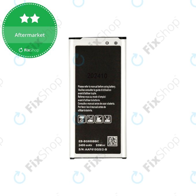 Samsung Galaxy S5 Mini G800F - Akkumulátor EB-BG800BBC 2400mAh