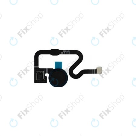 Google Pixel 3a - Ujjlenyomat-érzékelő ujj + Flex Kábelek (Just Black)