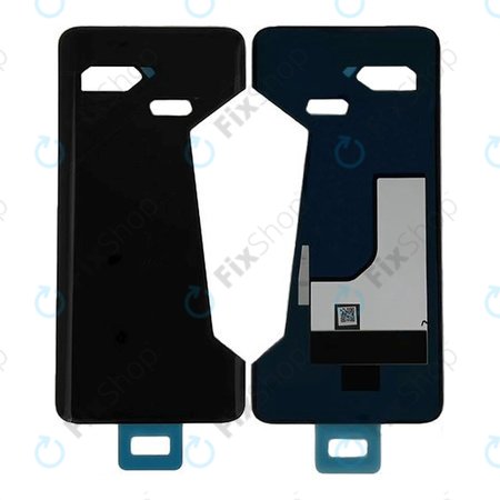 Asus ROG Phone 2 ZS660KL - Akkumulátor Fedőlap (Glossy Black)