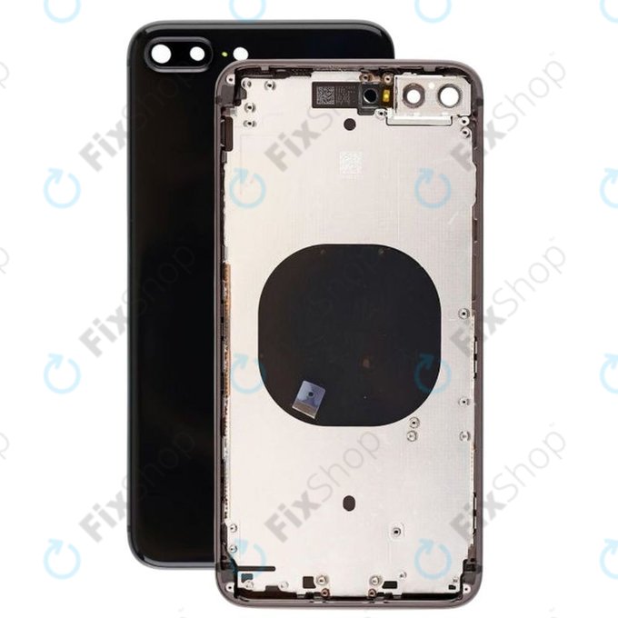 Apple iPhone 8 Plus - Hátsó Ház (Space Gray)