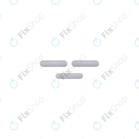 Apple iPad Mini 5 - Oldalgombok (Silver)