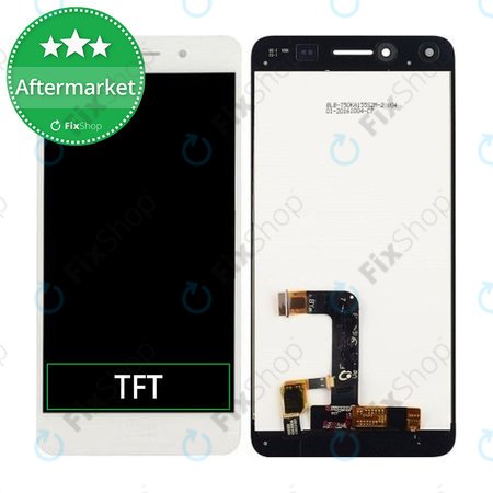 Huawei Y6 II Compact - LCD Kijelző + Érintőüveg (White) TFT