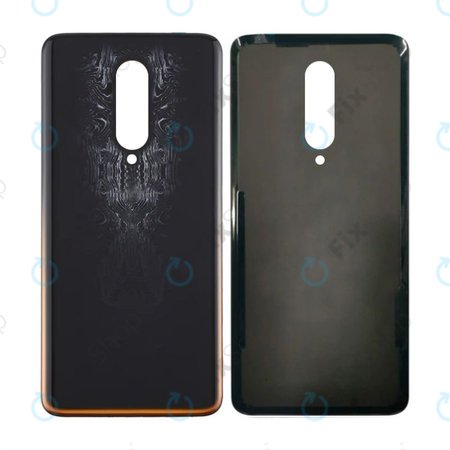 OnePlus 7T Pro - Akkumulátor Fedőlap (Papaya Orange)