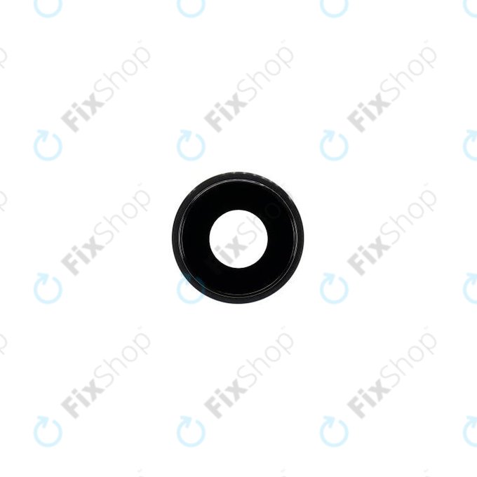 Apple iPhone XR - Visszapillantó Üveg Kerettel (Black)