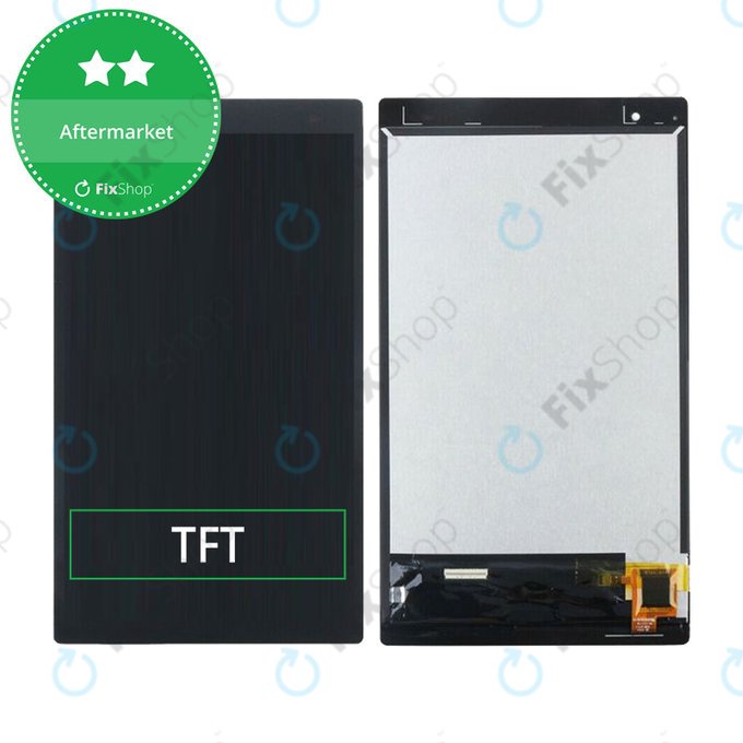 Lenovo Tab 4 8 TB-8704F - LCD Kijelző + Érintőüveg (Black) TFT