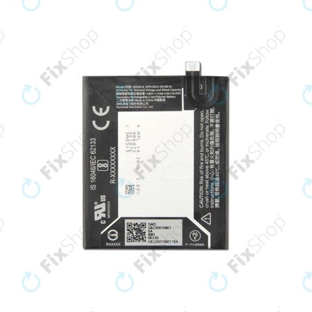 Google Pixel 3a XL - Akumulátor 3700 mAh - G823-00108-01
