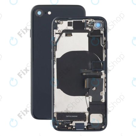 Apple iPhone SE (3rd Gen 2022) - Hátsó Ház (Midnight)
