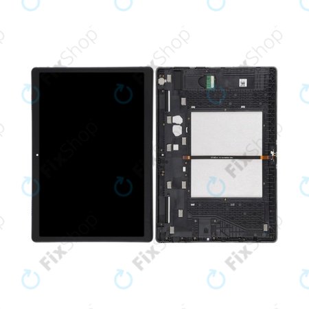 Lenovo Tab M10 FHD Plus TB-X606F - LCD Kijelző + Érintőüveg + Keret (Black) - 77030074 Genuine Service Pack