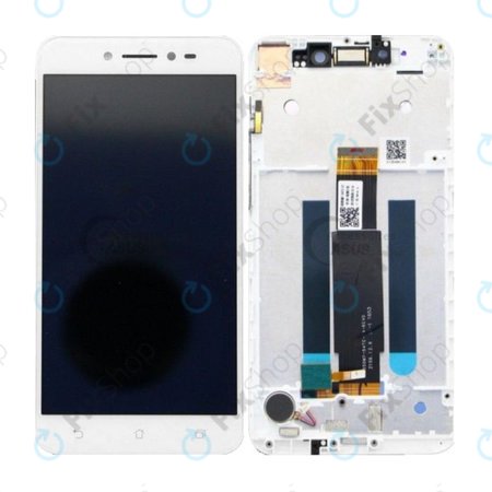 Asus ZenFone Live ZB501KL - LCD Kijelző + Érintőüveg + Keret (Rose Arany) - 90AK0073-R20010