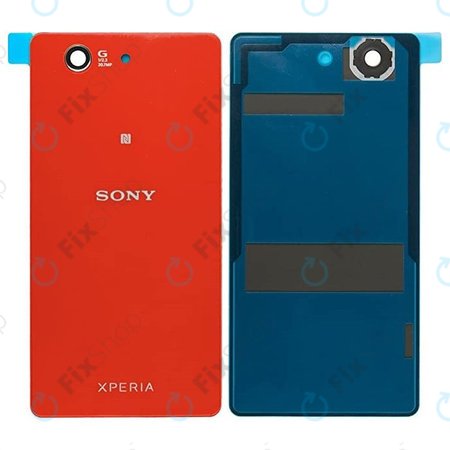 Sony Xperia Z3 Compact D5803 - Elem fedél NFC nélkül (Orange)