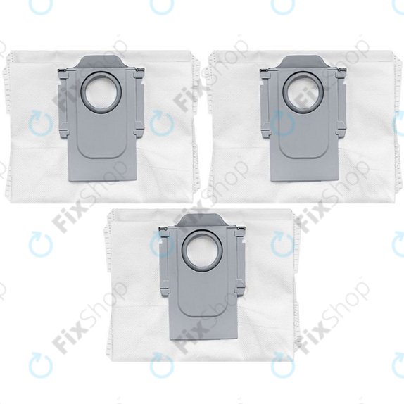 Porzsák, 3 db Xiaomi Roborock S7-series, S8-series, Q5-series, Q7-series, Q8 Max+