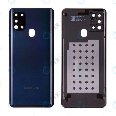 Samsung Galaxy A21s A217F - Akkumulátor Fedőlap (Black) - GH82-22780A Genuine Service Pack