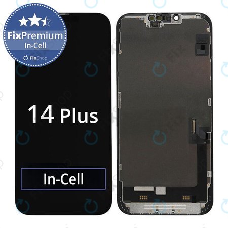Apple iPhone 14 Plus - LCD Kijelző + Érintőüveg + Keret In-Cell FixPremium
