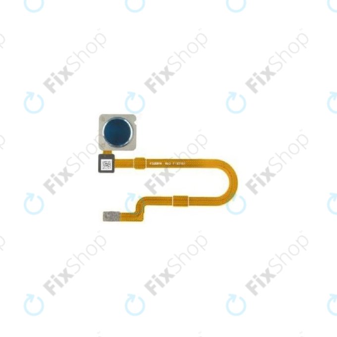 Xiaomi Mi 8 Lite - Ujjlenyomat-érzékelő ujj + Flex Kábelek (Aurora Blue)