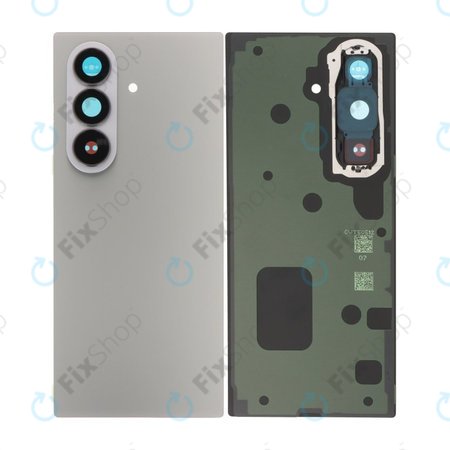 Samsung Galaxy Z Fold 7 F966B - Akkumulátor Fedőlap Komplett (Silver Shadow)