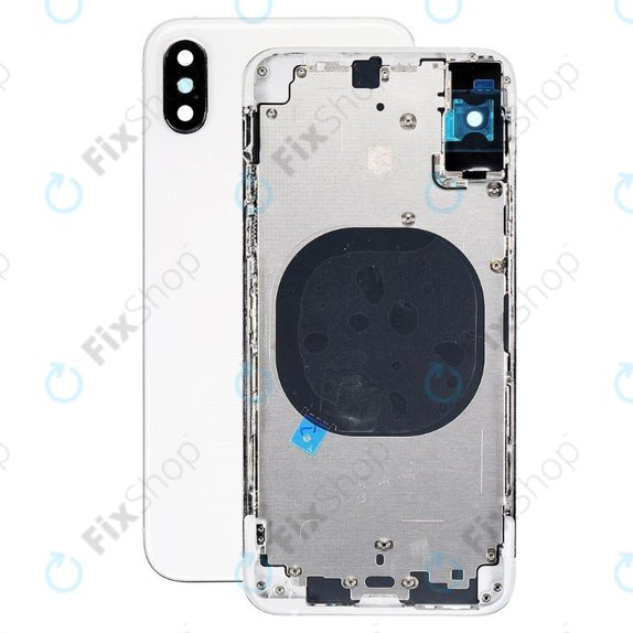 Apple iPhone XS - Hátsó Ház (Silver)