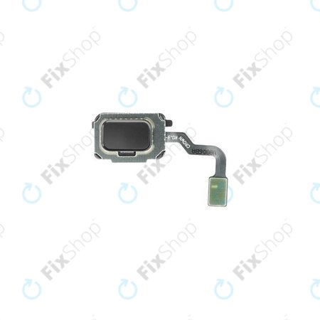 Samsung Galaxy Note 9 - Ujjlenyomat-érzékelő ujj + Flex Kábelek (Midnight Black) - GH96-11798A Genuine Service Pack