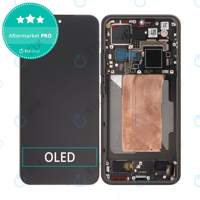 Xiaomi 15 5G - LCD Kijelző + Érintőüveg + Keret (Black) OLED