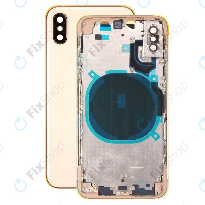 Apple iPhone XS - Hátsó Ház (Gold)