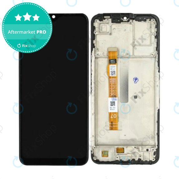 Vivo Y55 - LCD Kijelző + Érintőüveg + Keret (Starlight Black) OLED
