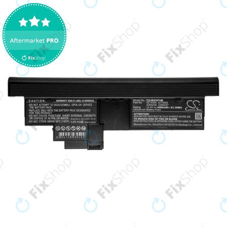 Akkumulátor Lenovo Thinkpad X200, X200s, 4400mAh, Li-Ion, 14.4V, 42T4564, HQ