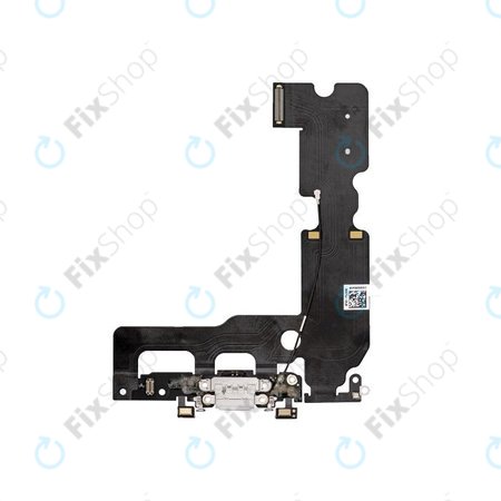 Apple iPhone 7 Plus - Töltő Csatlakozó + Flex Kábelek (Space Gray)