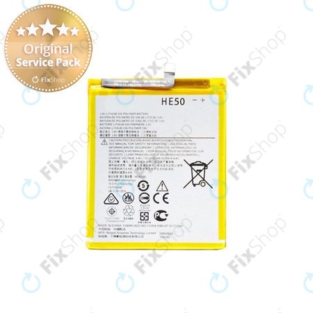 Motorola Moto E4 Plus XT1771, E5 Plus XT1924 - Akkumulátor HE50 5000mAh - SNN5989A Genuine Service Pack