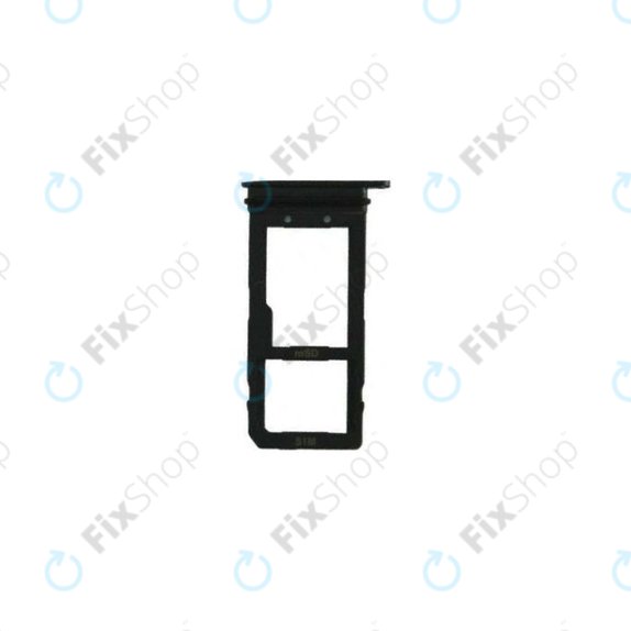 HTC U11 - SIM + SD Adapter (Brilliant Black) - 72H0A209-02M Genuine Service Pack
