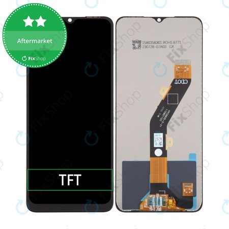 Infinix Smart 7 HD X6516 - LCD Kijelző + Érintőüveg TFT